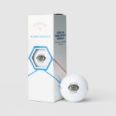 Evil Eye Golfbal - Goede Dingen Komen Callaway Golfballen (Verpakking)
