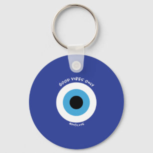 Evil Eye Good Vibes Only Sleutelhanger