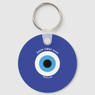 Evil Eye Good Vibes Only Sleutelhanger