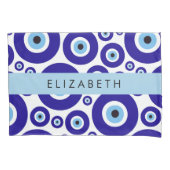 Evil Eye, Greek Eye, Turkish Eye, Mati, Your Name Kussensloop (Voorkant)