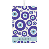 Evil Eye, Greek Eye, Turkish Eye, Mati, Your Name Luchtverfrisser (Achterkant)