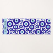 Evil Eye, Greek Eye, Turkish Eye, Mati, Your Name Yogamat (Voorkant (horizontaal))