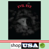 Evil Eye HALLOWEEN Vreemde Erie Ongewoon Eng Eng Wandkleed