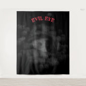 Evil Eye HALLOWEEN Vreemde Erie Ongewoon Eng Eng Wandkleed (Voorkant)