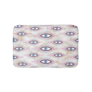 Evil Eye Happy Kleurrijke Kunst Badmat