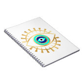 Evil Eye in Groen Notitieboek (Rechterzijde)