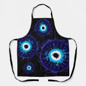 🧿 Evil Eye Kitchen Guardian Schort (Voorkant)
