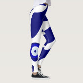 Evil Eye Lava Pattern Leggings (Rechts)