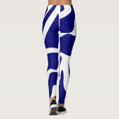 Evil Eye Lava Pattern Leggings (Achterkant)