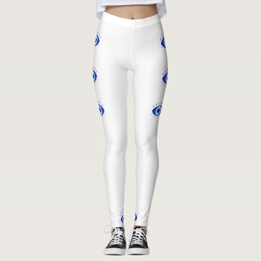 Evil Eye Leggings Vrouwen (Voorkant)