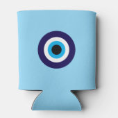 Evil Eye-logo op maat koelers Blikjeskoeler (Achterkant)