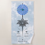 Evil Eye Louts Strandlaken (Voorkant)