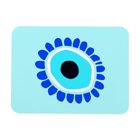 Evil Eye Lucky Charm Magneet (Horizontaal)