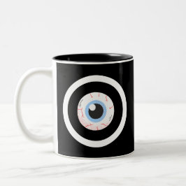 Evil Eye Max Ultra Tweekleurige Koffiemok