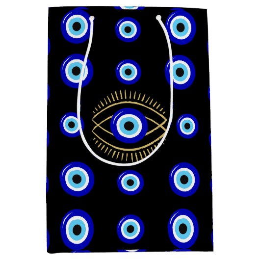 Evil Eye Medium Cadeauzakje (Voorkant)
