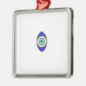 Evil Eye Metalen Ornament (Links)