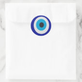Evil Eye Modern Fortune Teller Ronde Sticker (Tas)