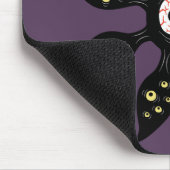 Evil Eye Monster Creepy Weird Gothic Art Muismat (Hoek)