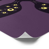 Evil Eye Monster Creepy Weird Gothic Art Poster (Hoek)