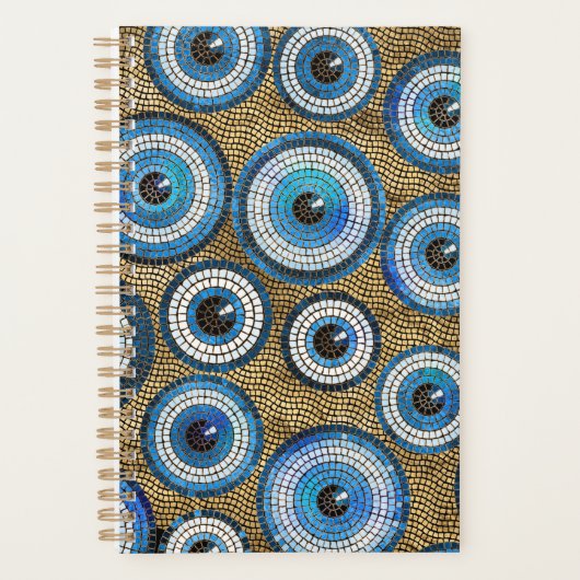 Evil Eye Mosaic Tile Pattern Planner (Voorkant)