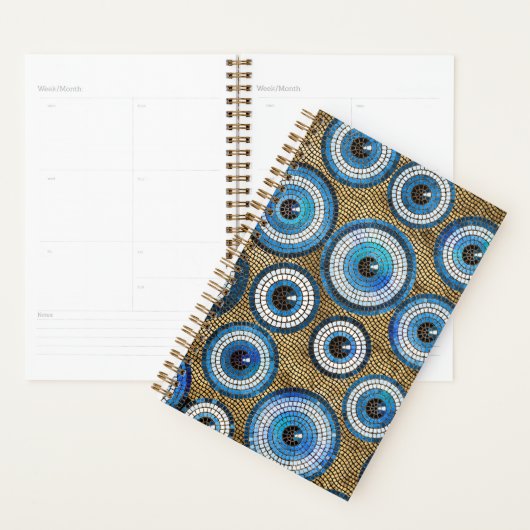 Evil Eye Mosaic Tile Pattern Planner (Display)
