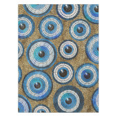Evil Eye Mosaic Tile Pattern Tafelkleed (Voorkant)