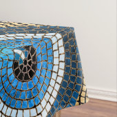 Evil Eye Mosaic Tile Pattern Tafelkleed (Voorbeeld)