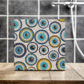 Evil Eye Mosaic Tile Pattern Tegeltje