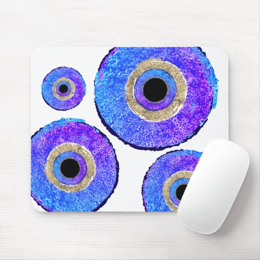 Evil Eye Mouse Pad Muismat (Met muis)