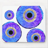 Evil Eye Mouse Pad Muismat (Voorkant)