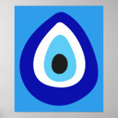 Evil Eye Nazar Amulet Poster (Voorkant)