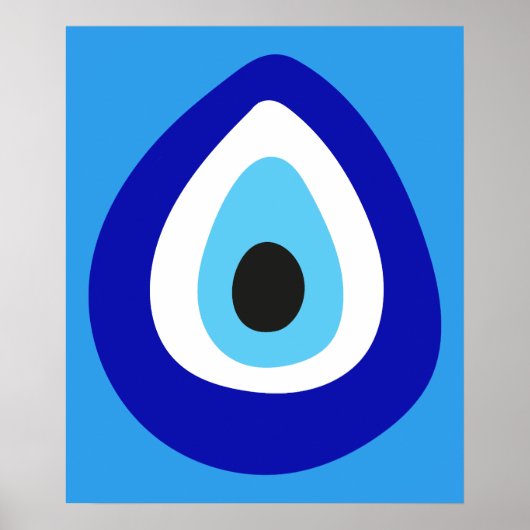 Evil Eye Nazar Amulet Poster (Voorkant)