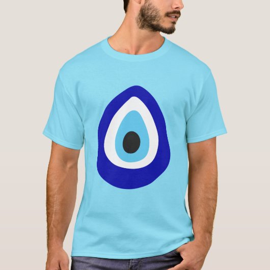 Evil Eye Nazar Amulet T-shirt (Voorkant)