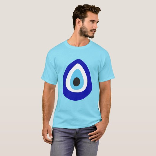 Evil Eye Nazar Amulet T-shirt (Voorkant volledig)