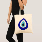 Evil Eye Nazar Amulet Tote Bag (Voorkant (product))