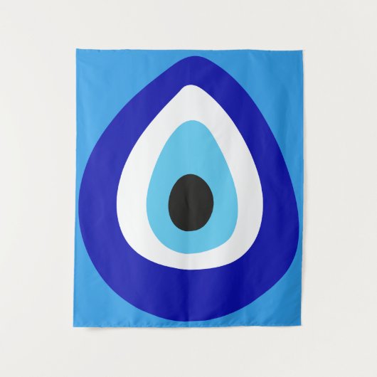 Evil Eye Nazar Amulet Wandkleed (Voorkant)