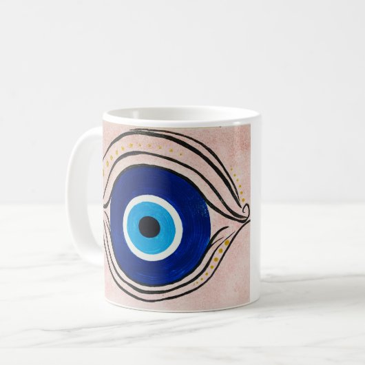 Evil Eye, Nazar Koffiemok (Voorkant links)