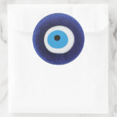 Evil Eye Nazar Talisman Ronde Sticker (Tas)