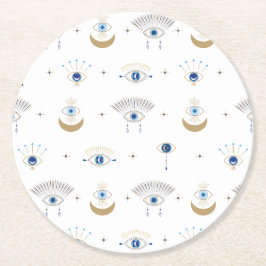 Evil Eye Paper Onderzetters