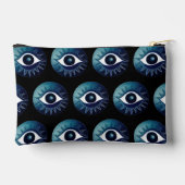 Evil Eye Patroon Make-up Bag Cosmetische Pouch Etui (Achterkant)