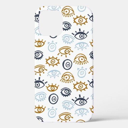 Evil Eye Pattern Case-Mate iPhone Case (Achterkant)