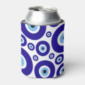 Evil Eye Pattern, Greek Eye, Turkish Eye, Nazar Blikjeskoeler (Blikje Voorkant)