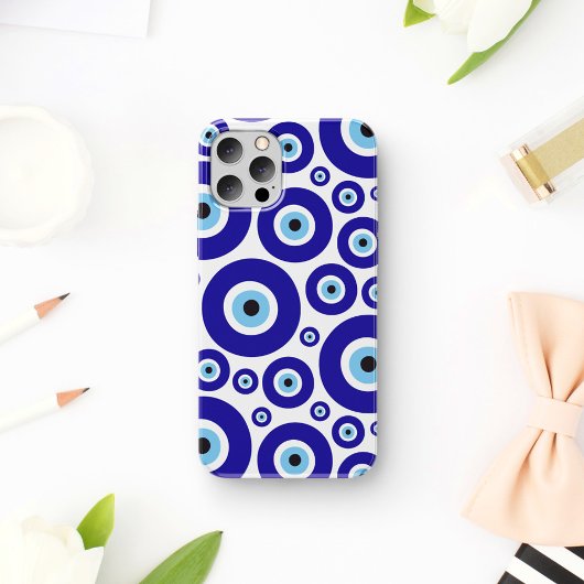 Evil Eye Pattern, Greek Eye, Turkish Eye, Nazar Case-Mate iPhone Case