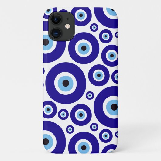 Evil Eye Pattern, Greek Eye, Turkish Eye, Nazar Case-Mate iPhone Case (Achterkant)