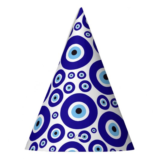 Evil Eye Pattern, Greek Eye, Turkish Eye, Nazar Feesthoedjes (Links)