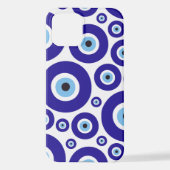 Evil Eye Pattern, Greek Eye, Turkish Eye, Nazar iPhone Hoesje (Achterkant)