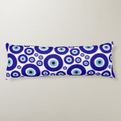 Evil Eye Pattern, Greek Eye, Turkish Eye, Nazar Lichaamskussen (Achterkant)