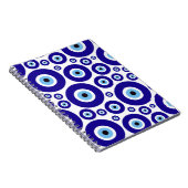 Evil Eye Pattern, Greek Eye, Turkish Eye, Nazar Notitieboek (Rechterzijde)