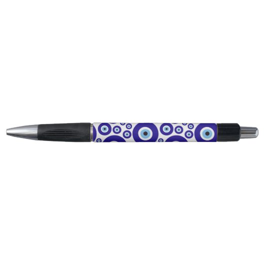 Evil Eye Pattern, Greek Eye, Turkish Eye, Nazar Pen (Voorkant)