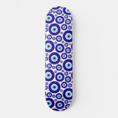 Evil Eye Pattern, Greek Eye, Turkish Eye, Nazar Persoonlijk Skateboard (Voorkant)